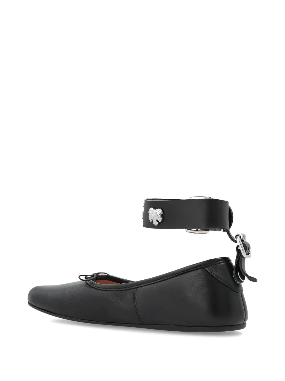 Vivienne Westwood Round-toed Ballet Flats In Black