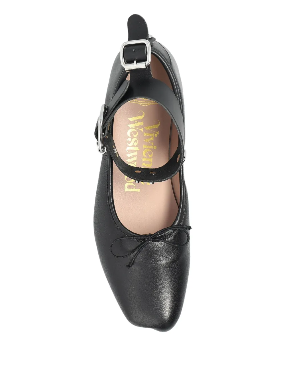 Vivienne Westwood Round-toed Ballet Flats In Black