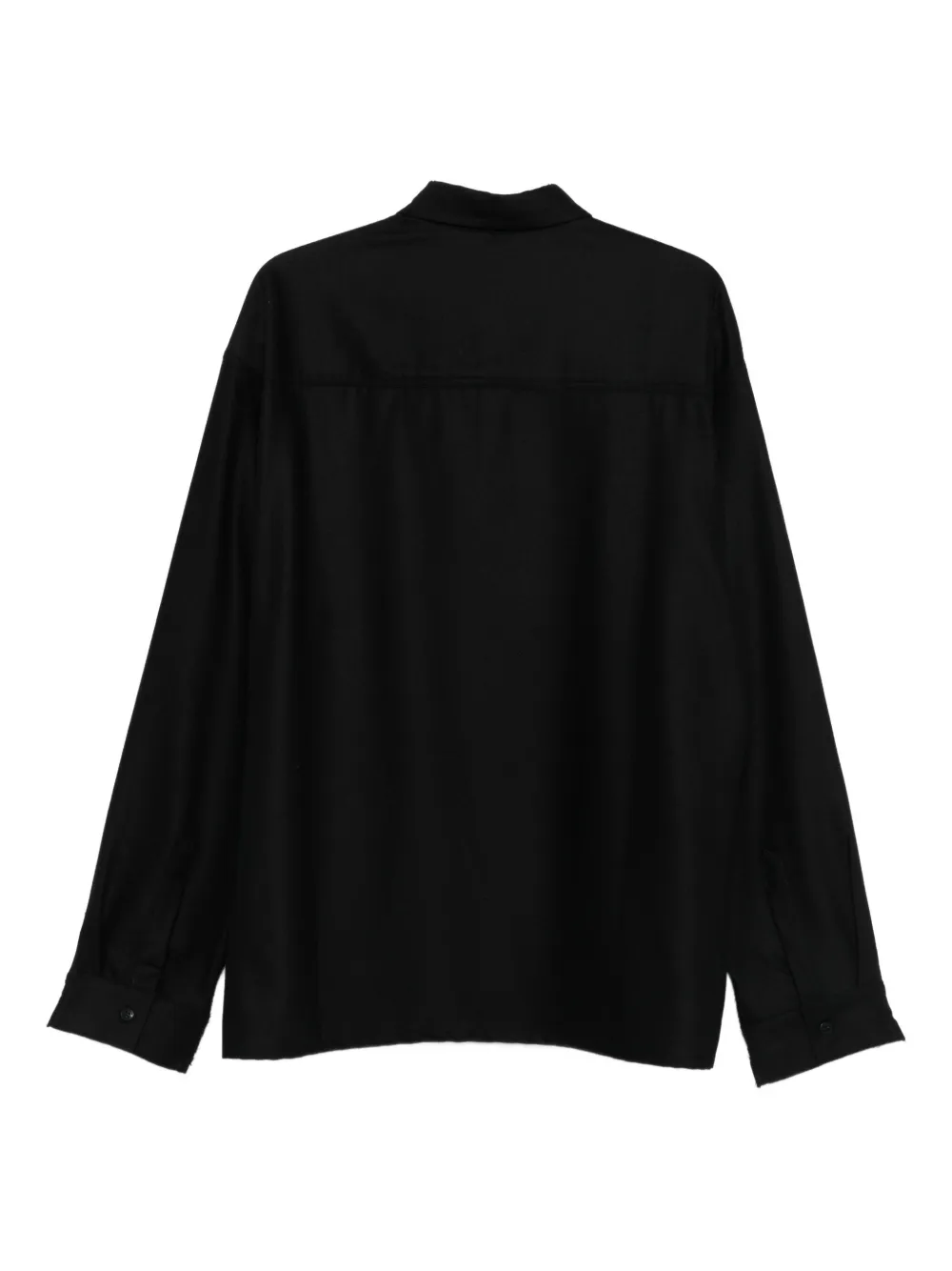 Costumein patch-pocket shirt - Zwart
