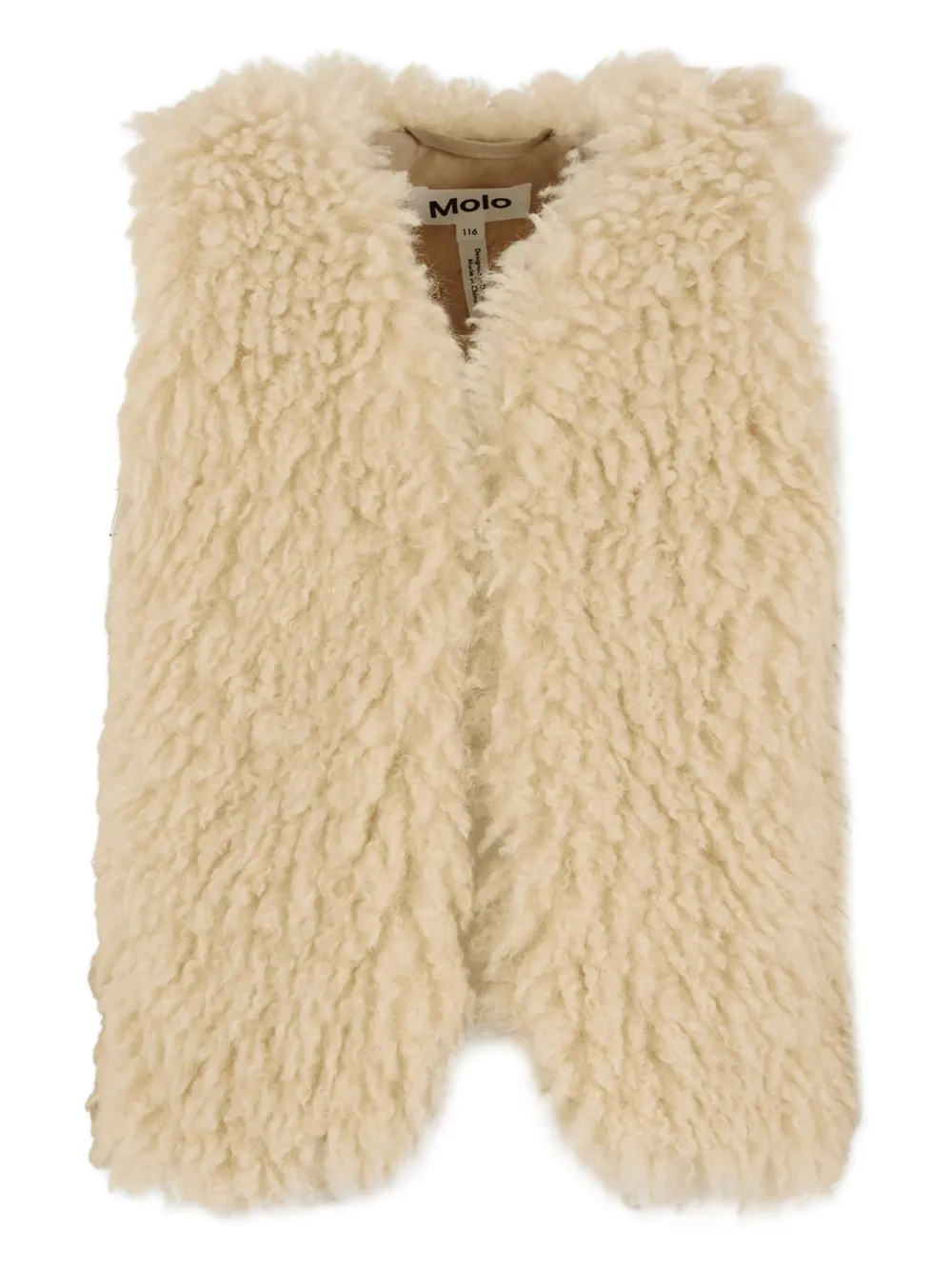 Molo fleece gilet | Neutrals | Image 1