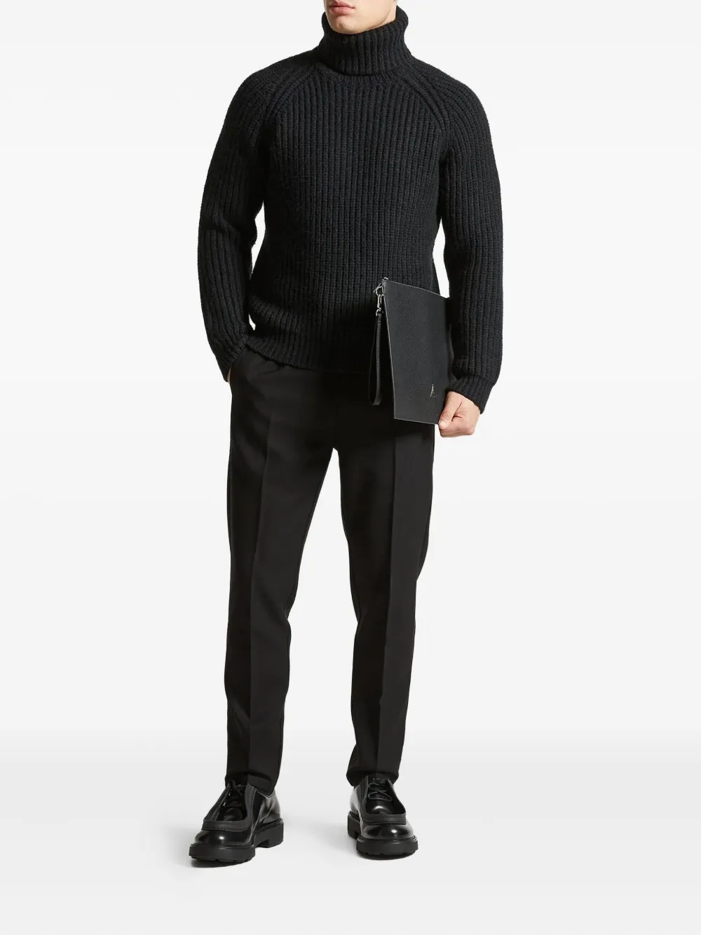 Manière De Voir Claude pleated tapered trousers | Tailored Pants | Image 2