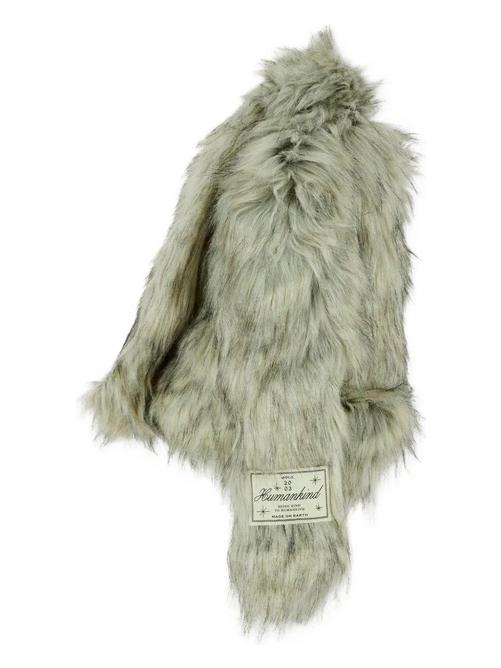 Molo Jack van imitatiebont Grijs