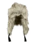 Molo faux-fur trapper hat - Grey