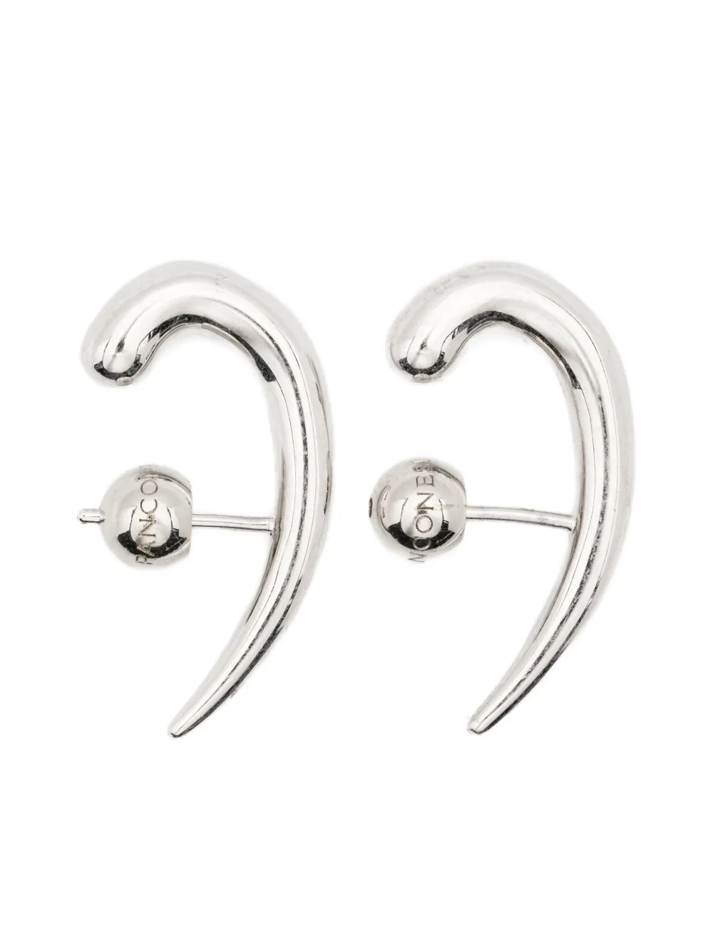 Panconesi Hoop Earrings In Metallic