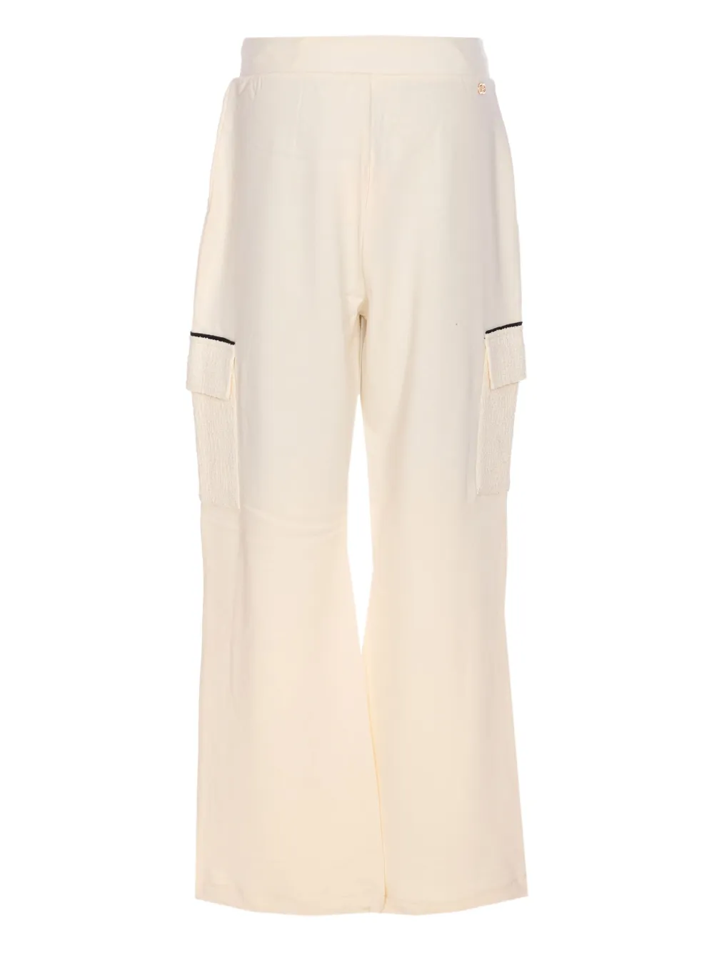LIU JO Broek met cargo zak - Wit