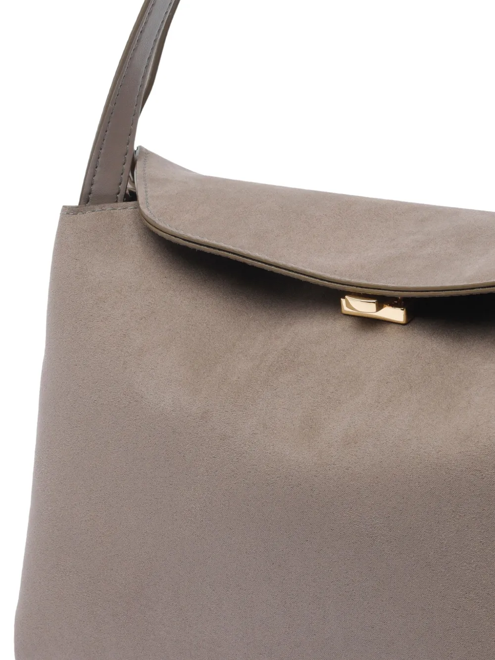 Themoirè Eudora schoudertas met magnetische sluiting Grijs