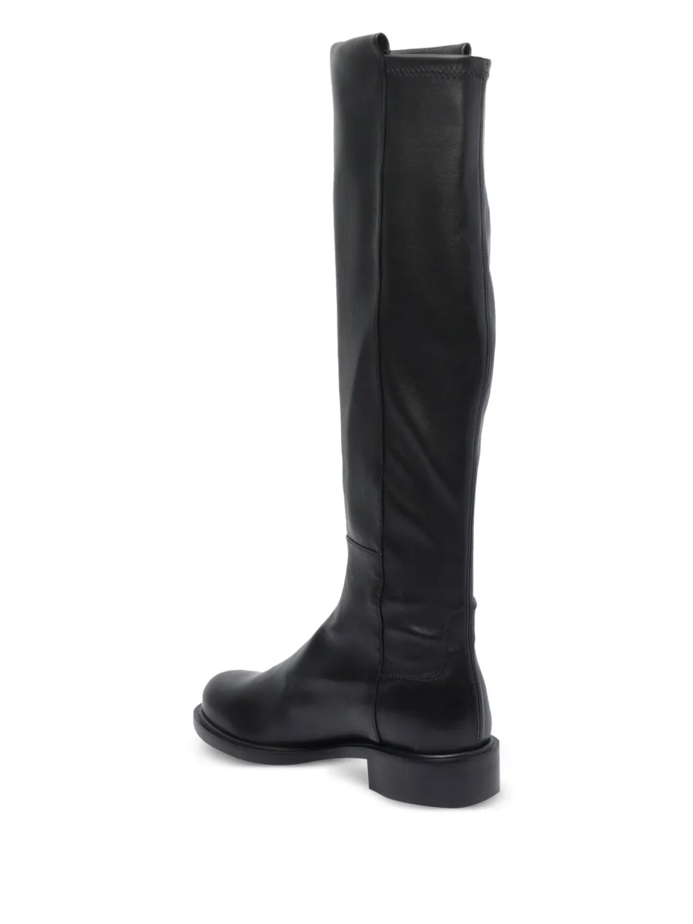 Stuart Weitzman leather boots Black
