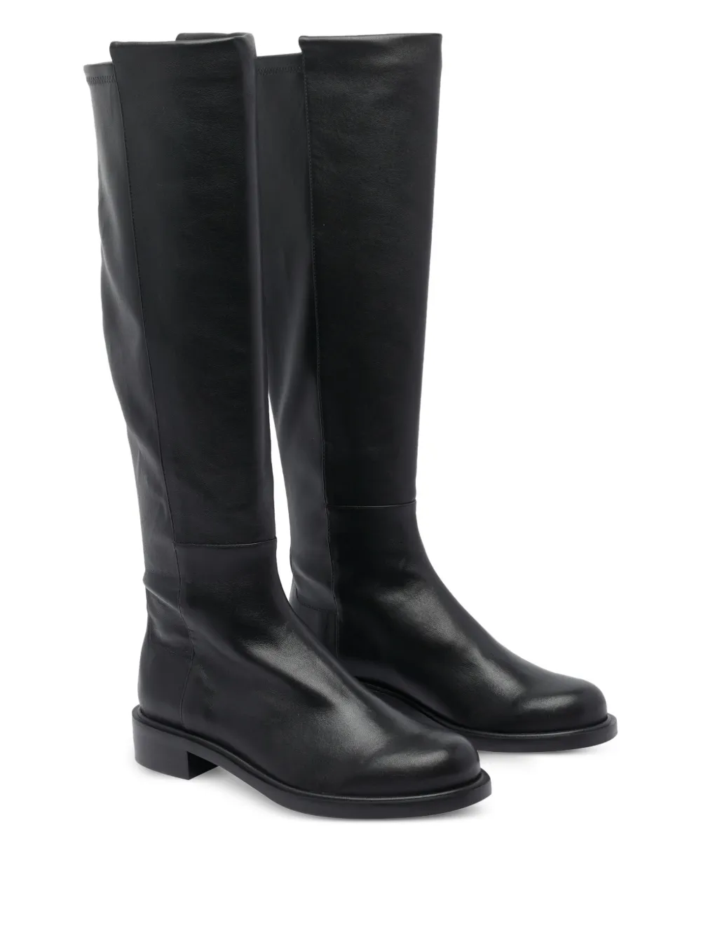 Stuart Weitzman leather boots Black
