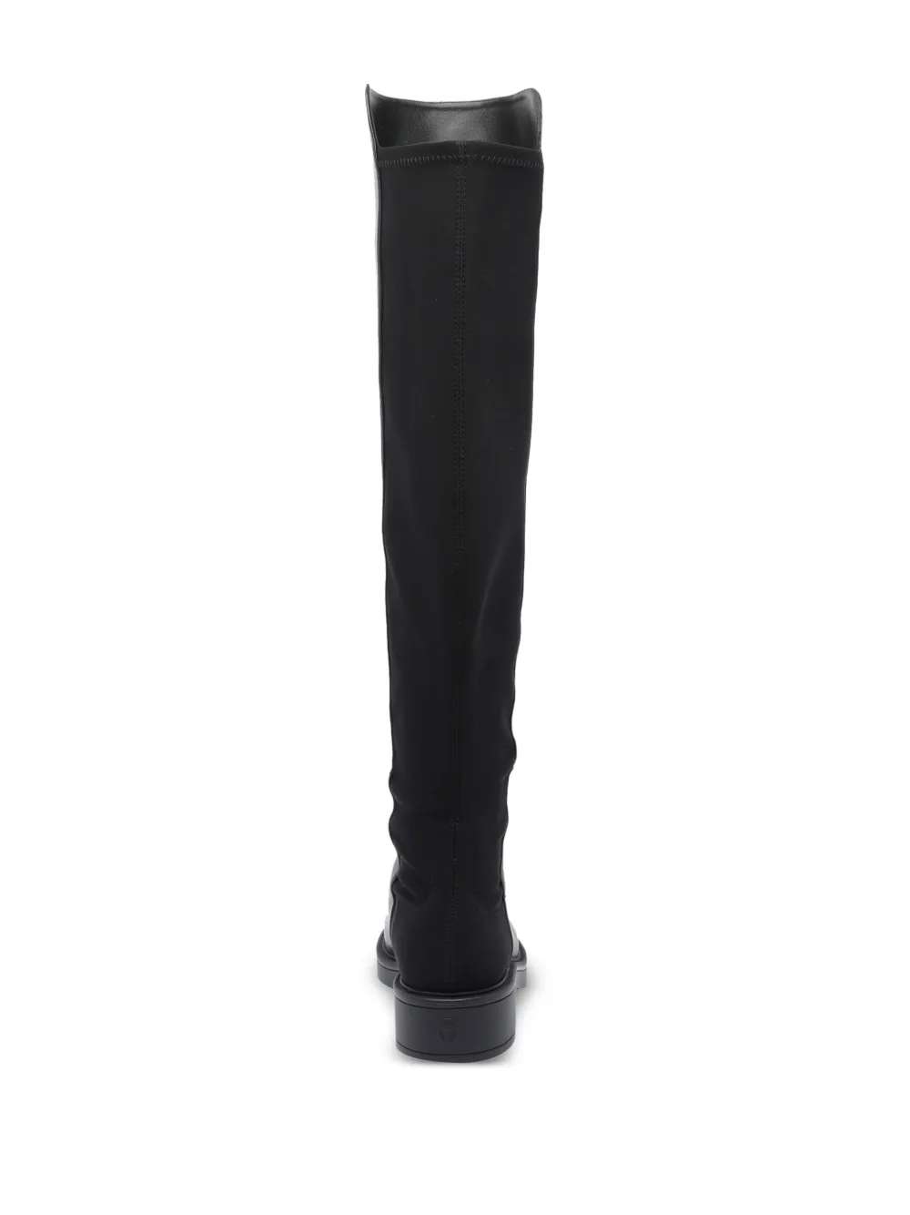 Stuart Weitzman Leren knielaarzen Zwart