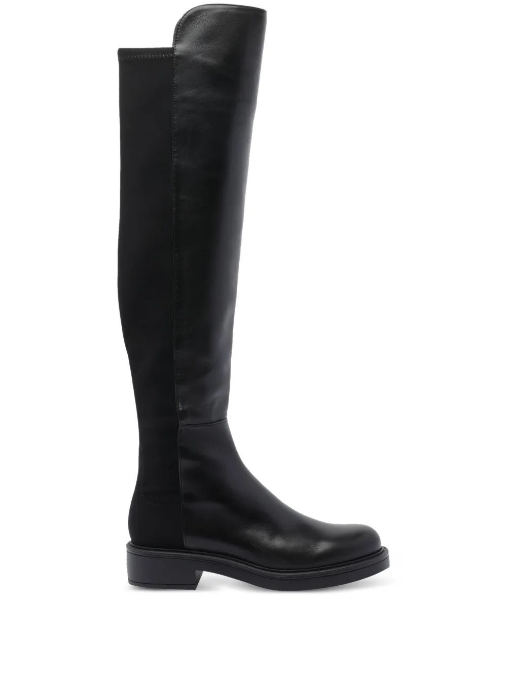 Stuart Weitzman leather-upper knee-high boots Black