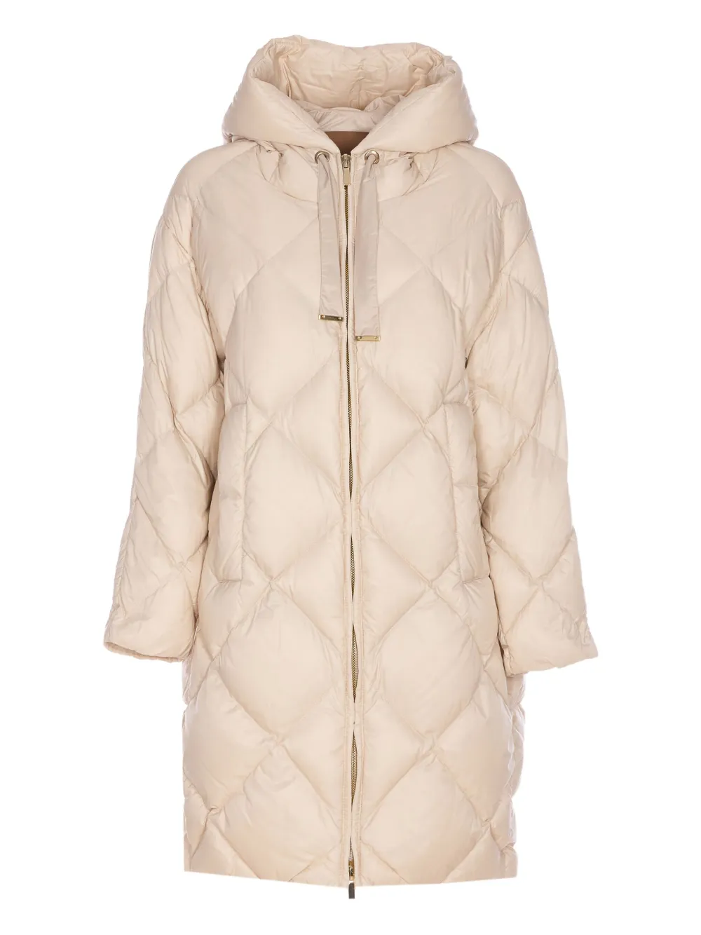 'S Max Mara diamond-quilting padded coat | Neutrals | Image 1