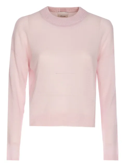 Allude suéter con cuello redondo