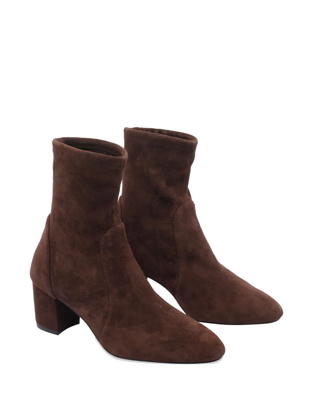 Stuart Weitzman 60mm Block-heel Boots In Brown