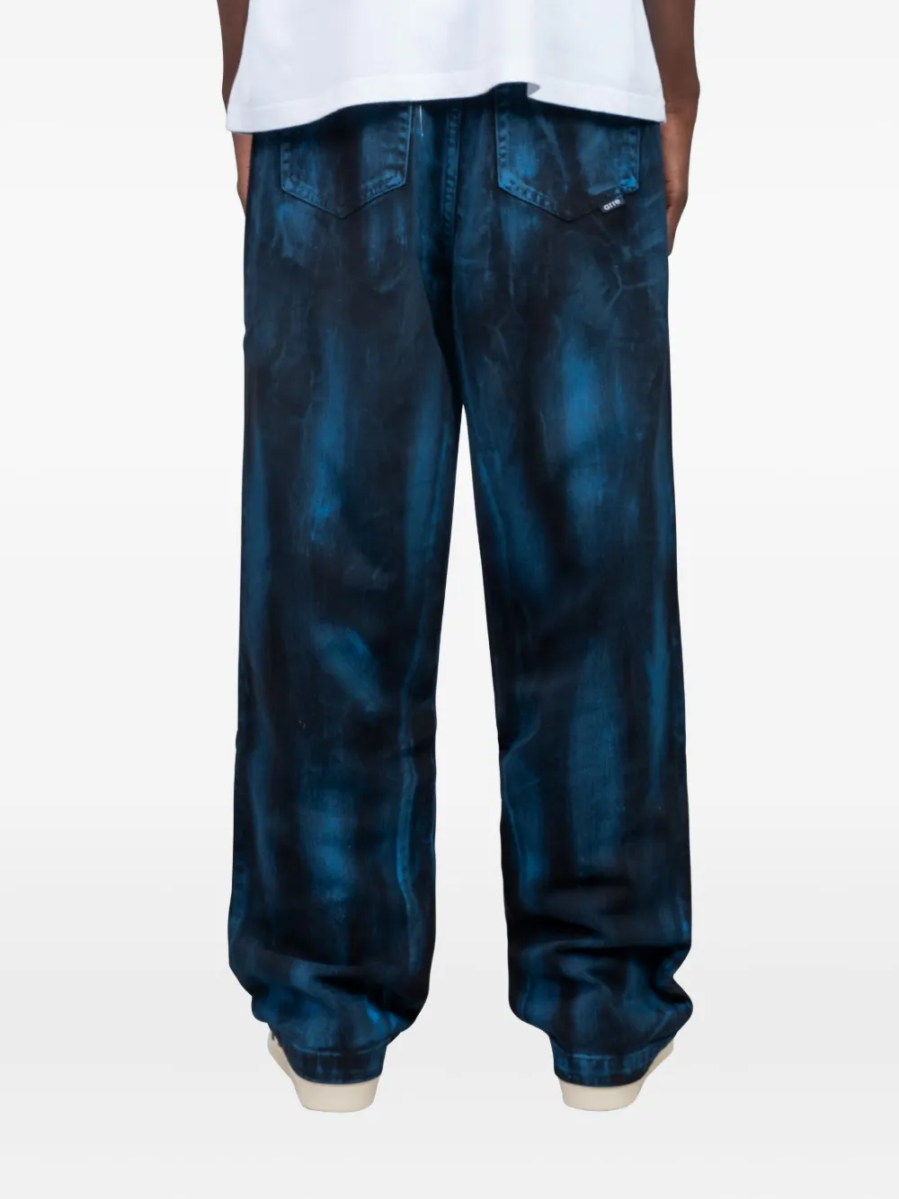 Paint-Splatter Jeans