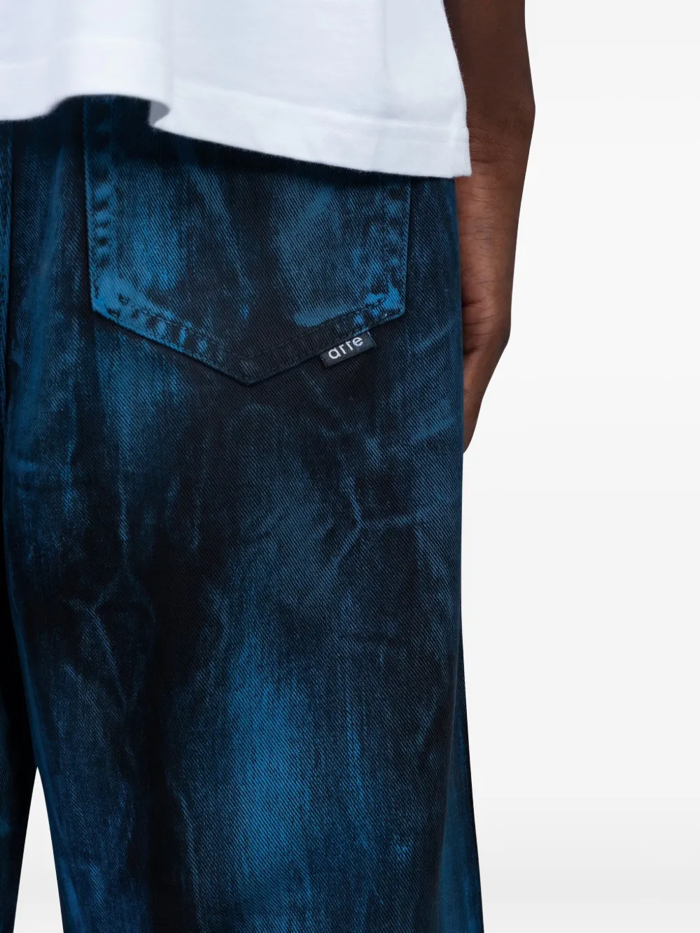 Paint-Splatter Jeans