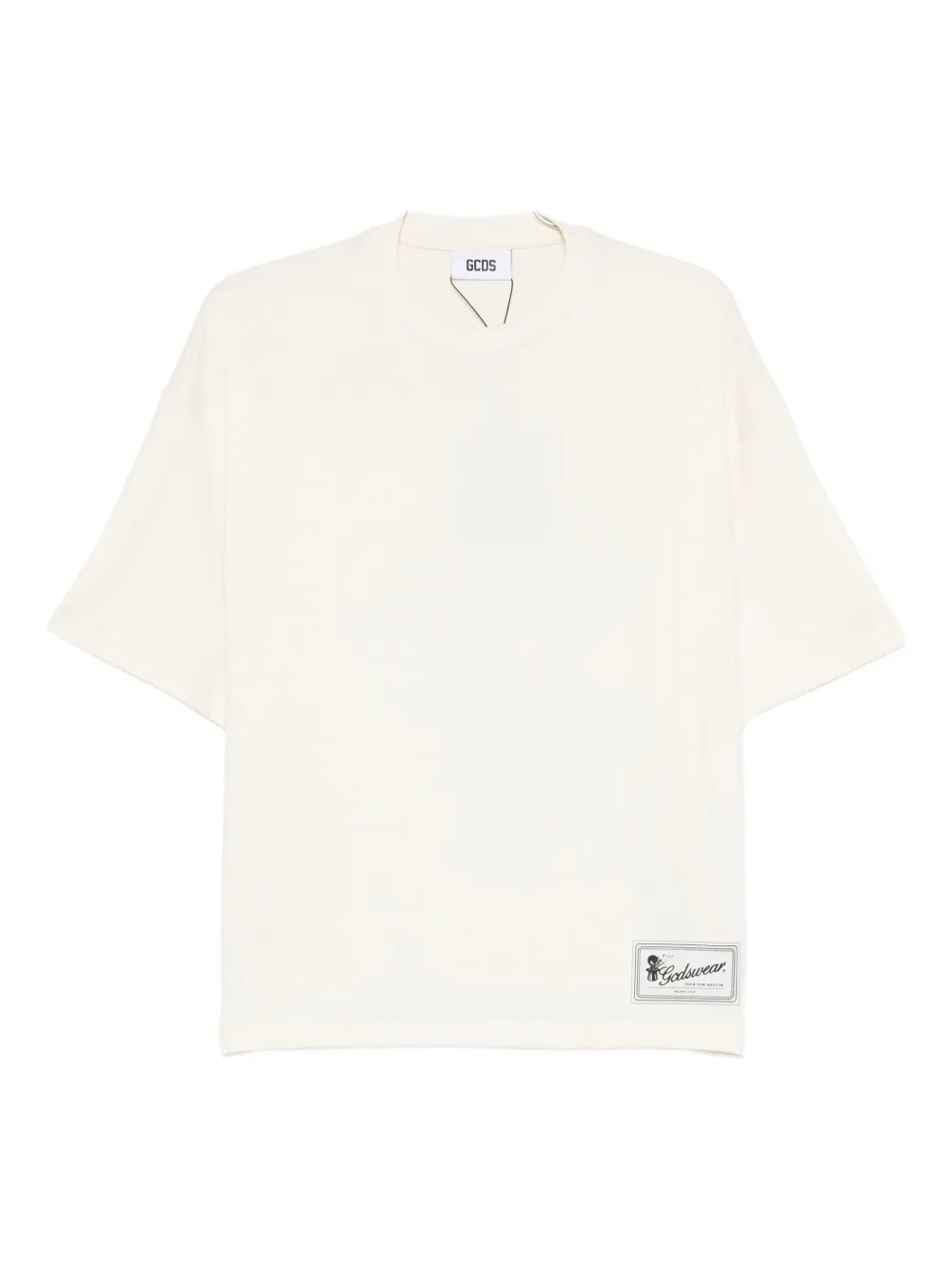 Gcds Graphic-print T-shirt In Neutral