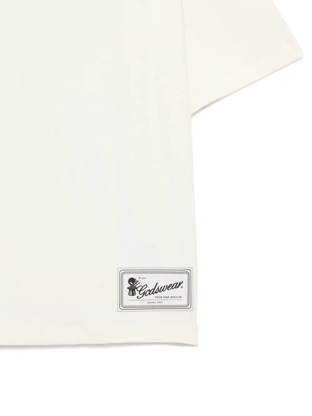 Gcds Graphic-print T-shirt In Neutral