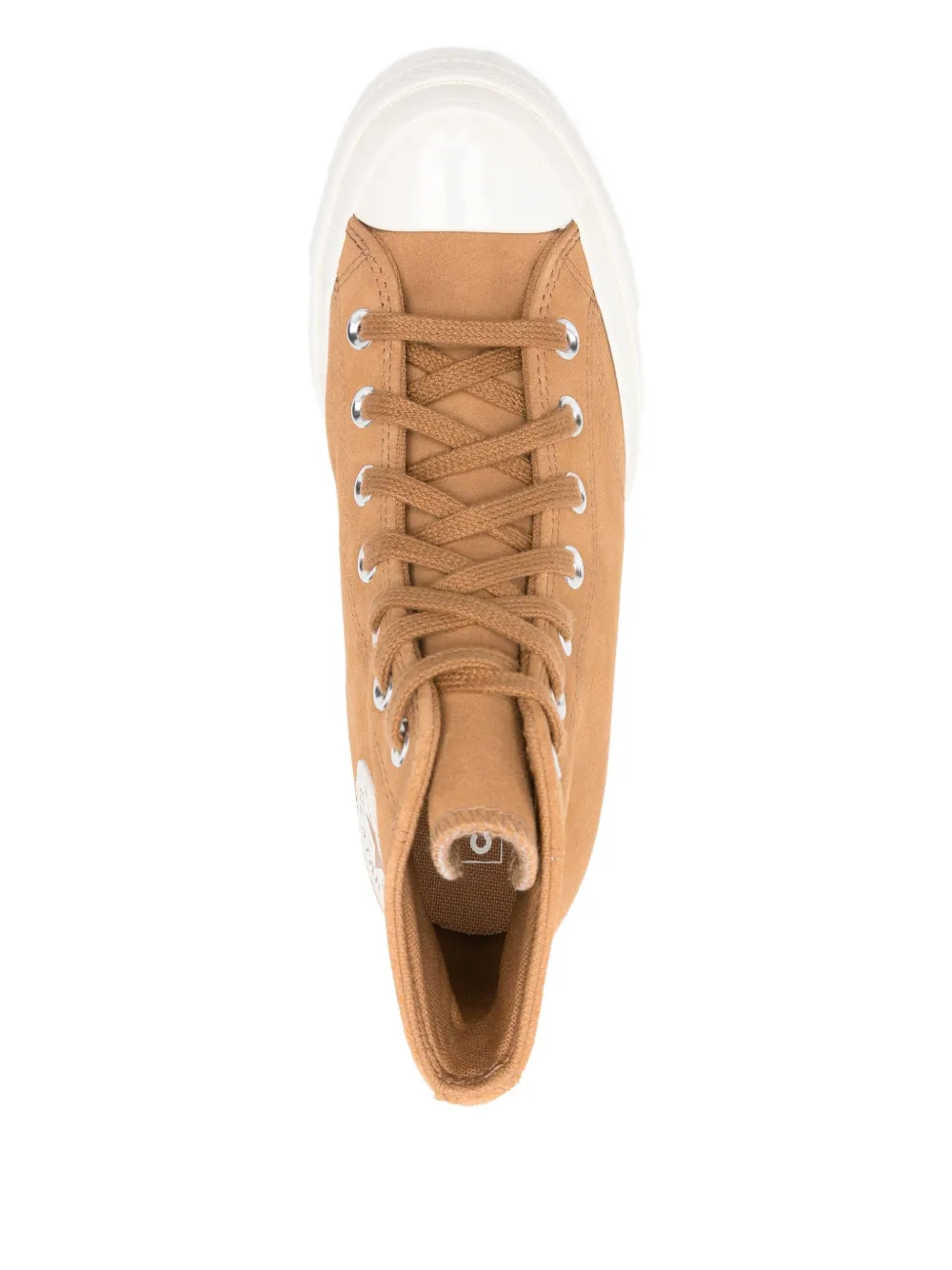 Converse Chuck 70 sneakers met plateauzool Bruin