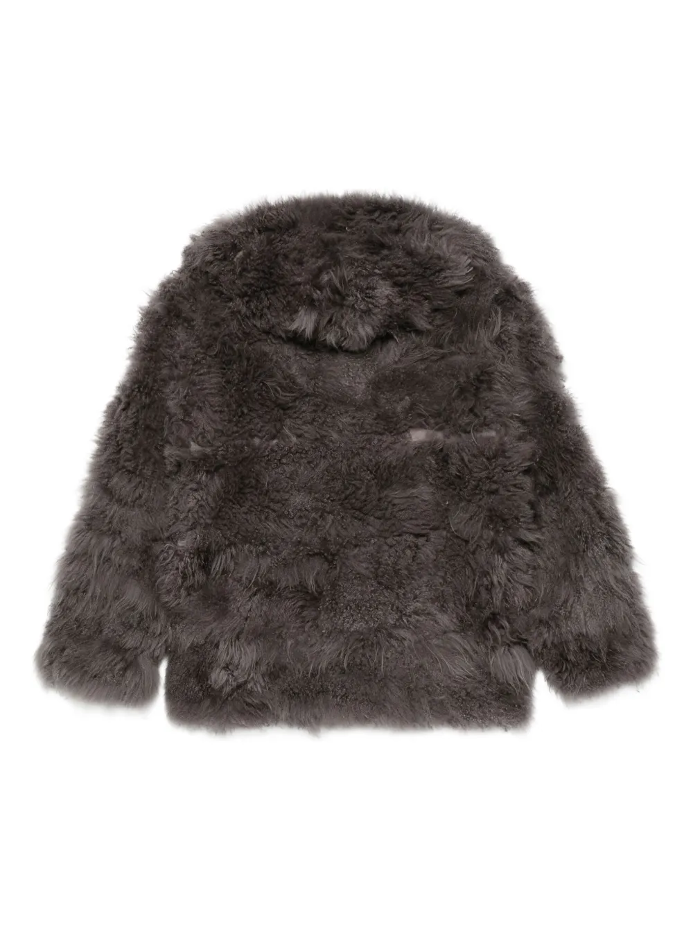 Simonetta Ravizza hooded coat | Faux Fur & Shearling Coats | Image 2