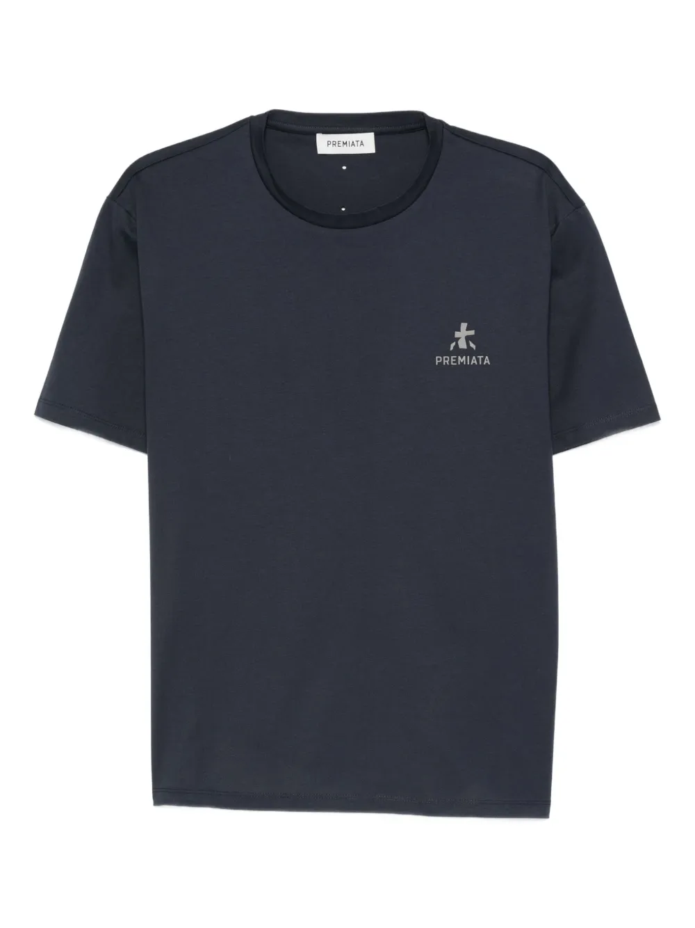 Premiata logo-print T-shirt | Blue | Image 1