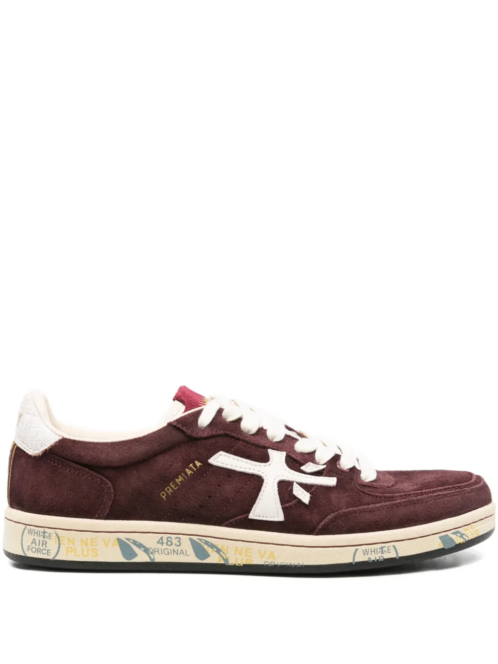 Premiata suede sneakers Brown