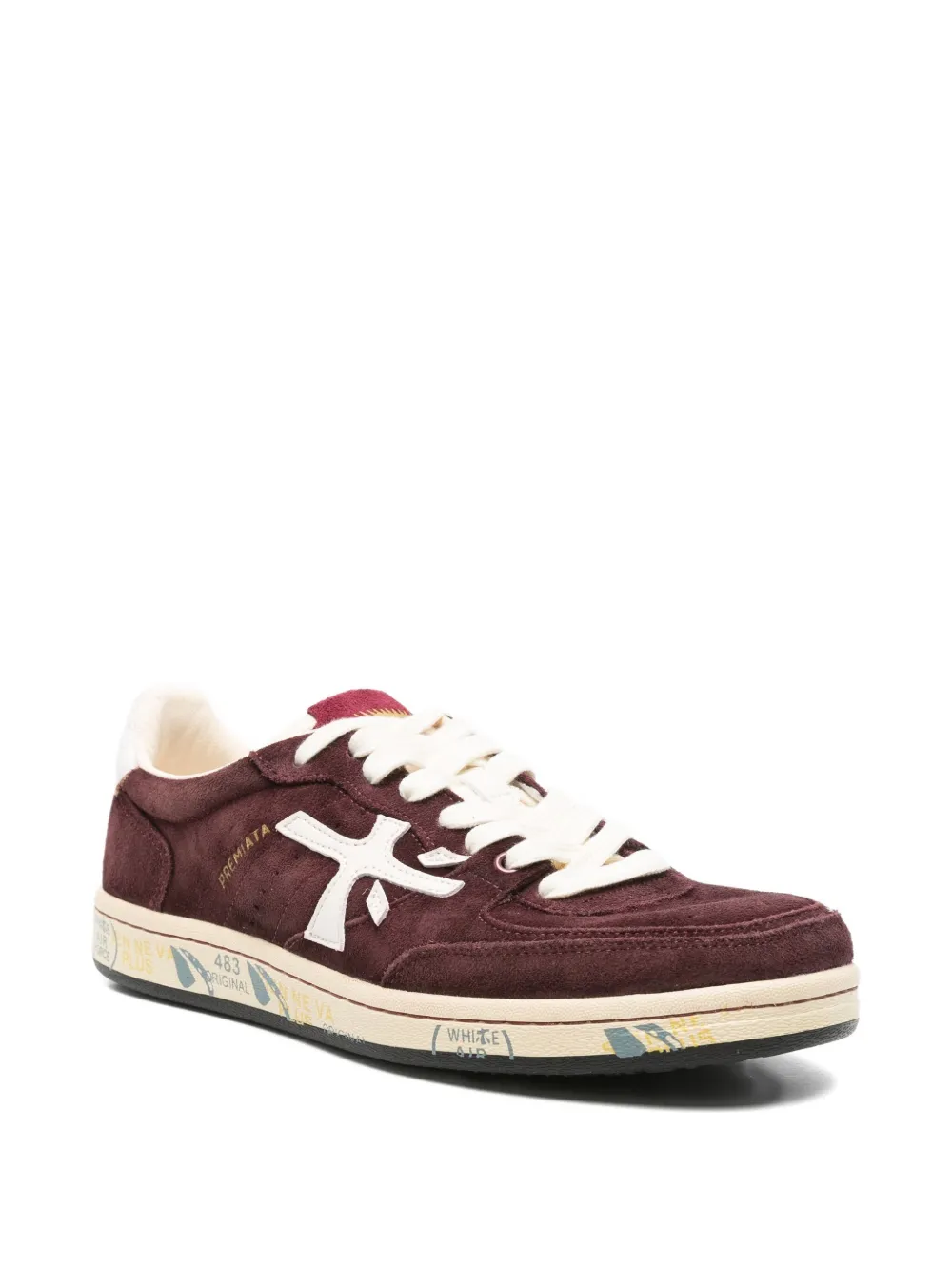 Premiata suede sneakers Brown