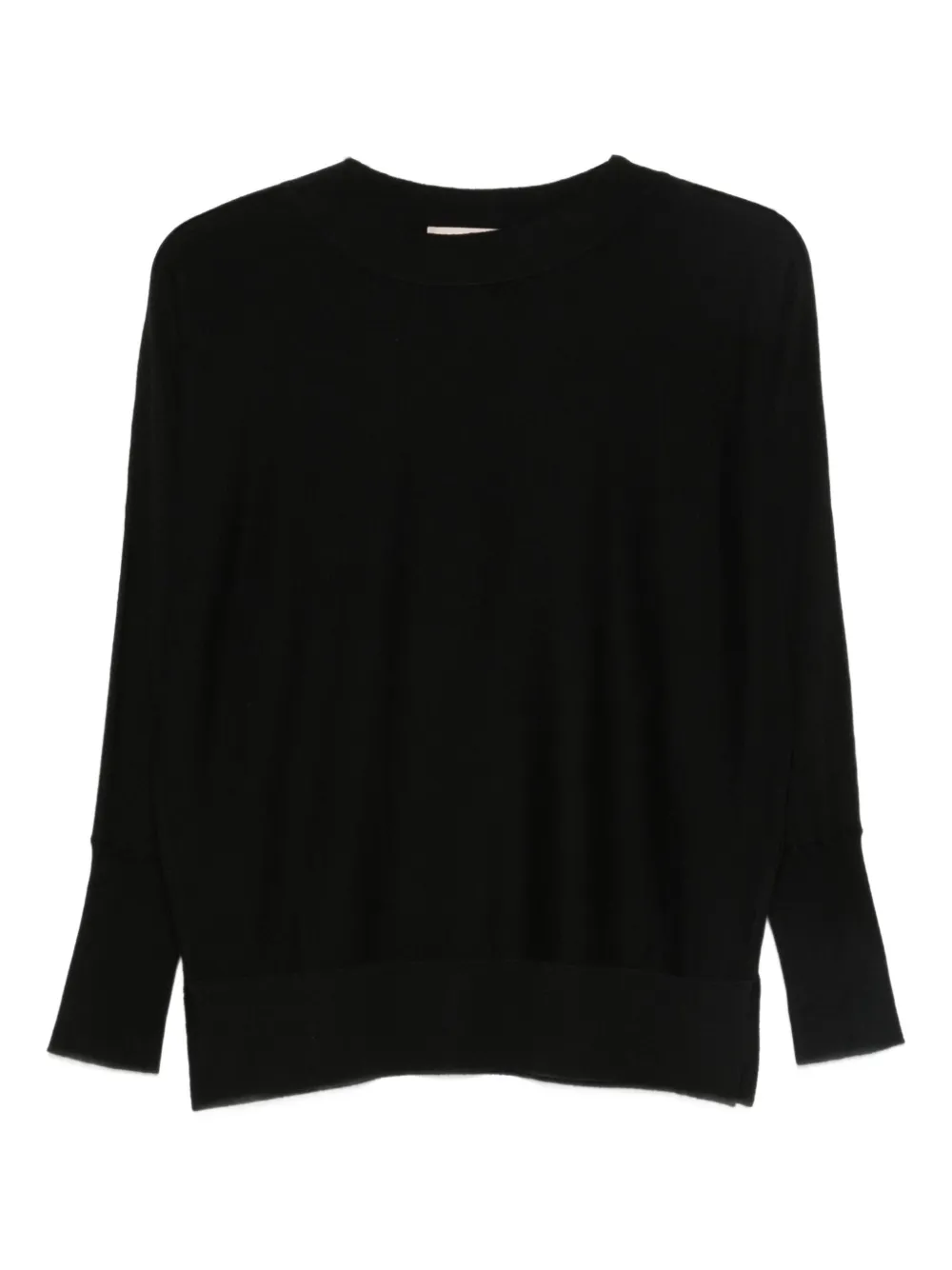Purotatto suéter con cuello redondo | negro | Image 1