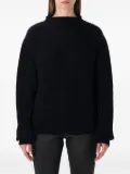Rick Owens ribbed open-back sweater - Black