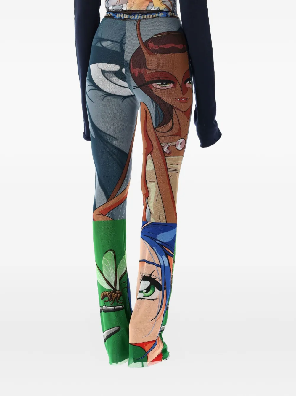 Ottolinger cartoon-print leggings | Leggings | Image 2