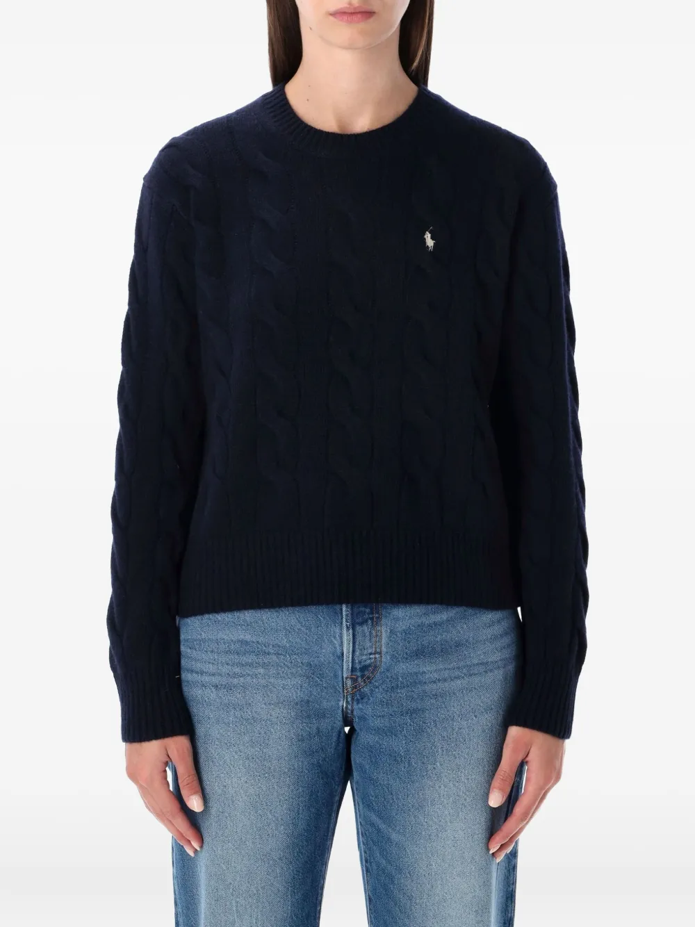 Polo Ralph Lauren cable-knit sweater | Blue | Image 1