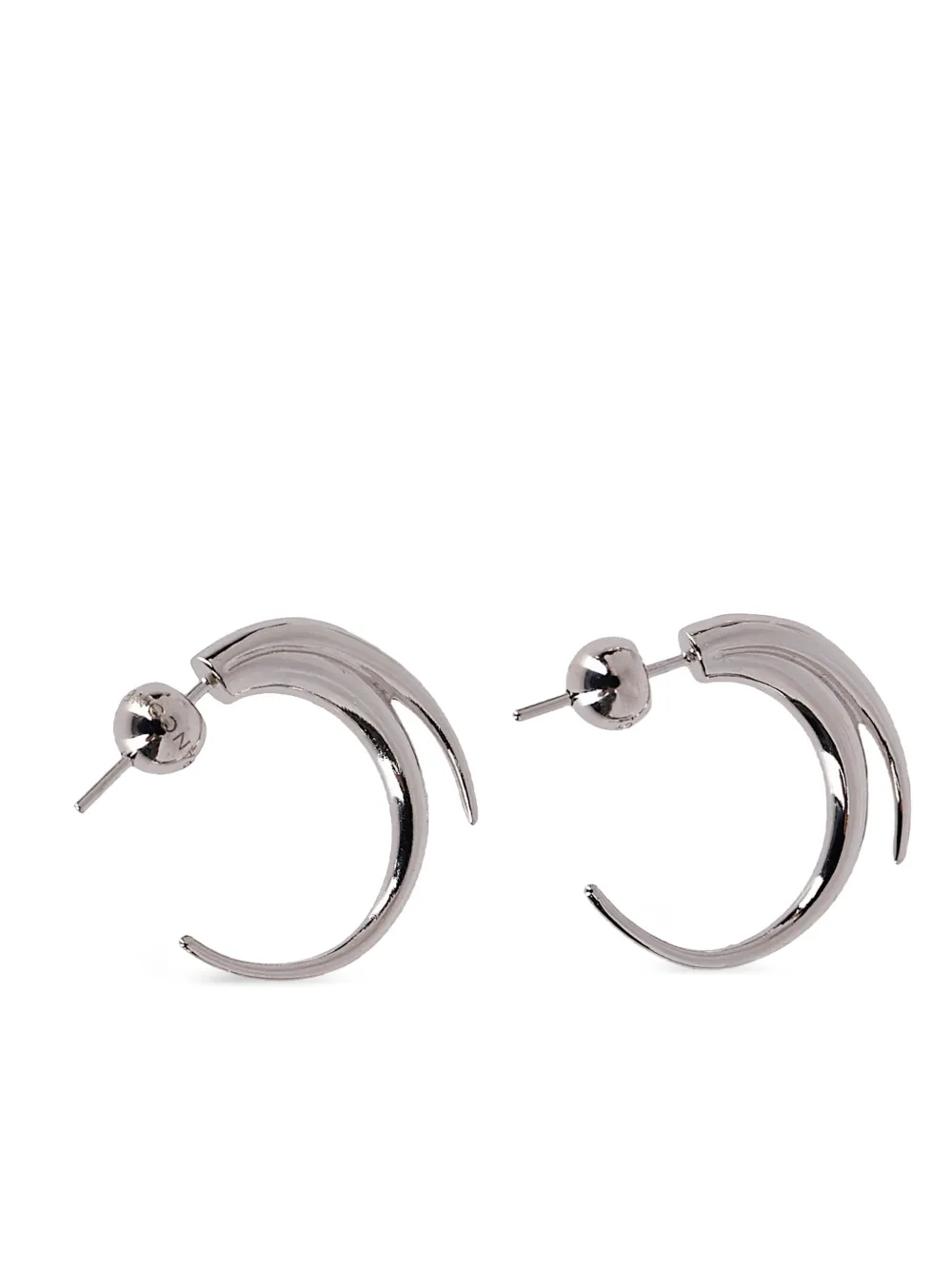 Panconesi Vortice curved earrings | Silver | Image 1