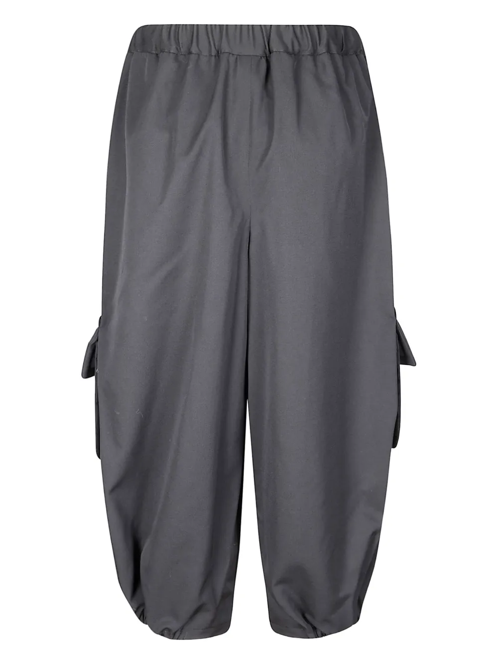 Comme Des Garçons Comme Des Garçons cuffed-ankles trousers - Zwart