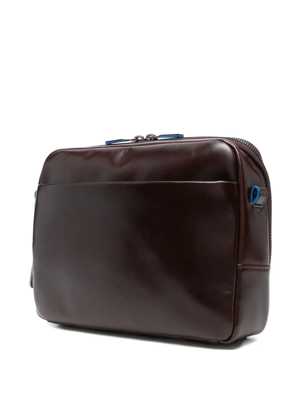 Piquadro Leather Zip-fastening Bag In Brown