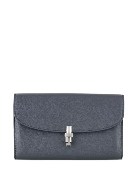 The Row Sofia clasp-fastening continental wallet