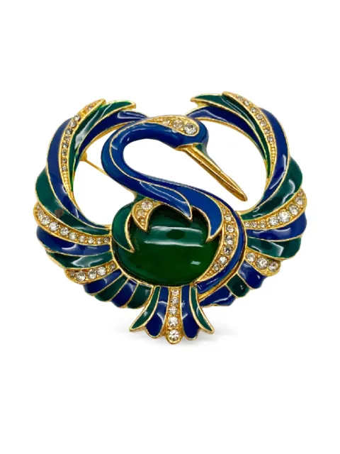 Jennifer Gibson Jewellery 1980s Bird brooch