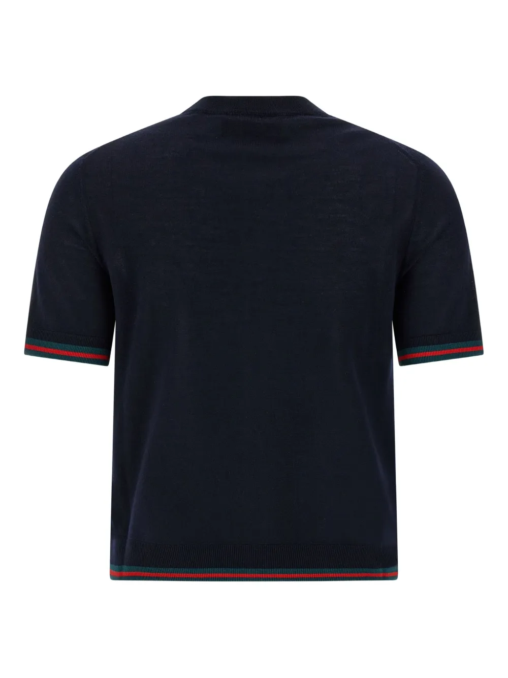 Gucci Web-Stripe-trimmed short-sleeve T-shirt | T-Shirts & Jersey Shirts | Image 2