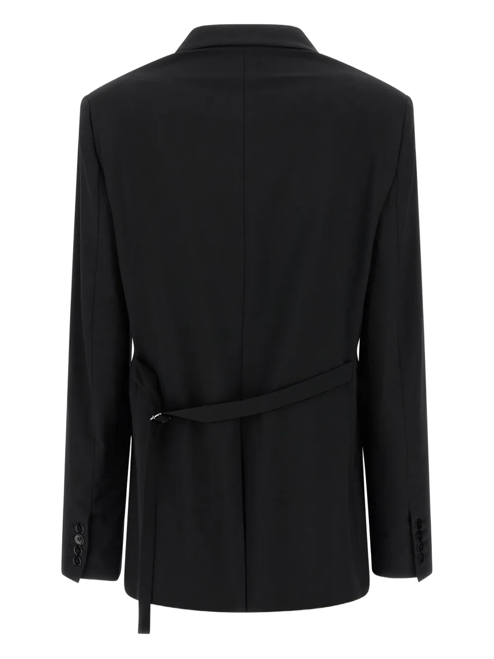 Nensi Dojaka peak-lapel tie-detail blazer | Blazers | Image 2