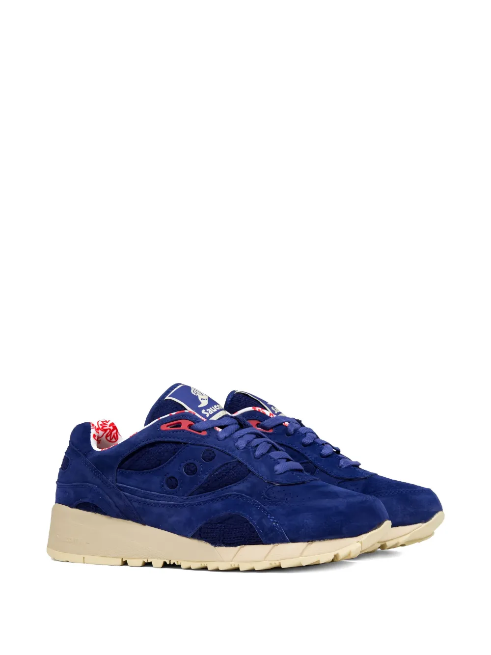 Saucony x Bodega Shadow 6000 floral sneakers Blauw