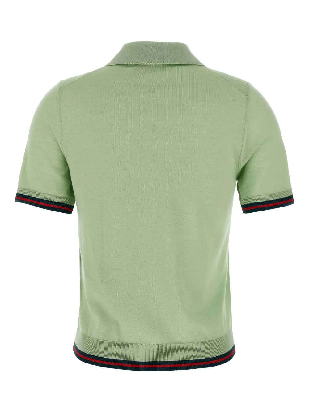 Gucci Gebreid poloshirt - Groen