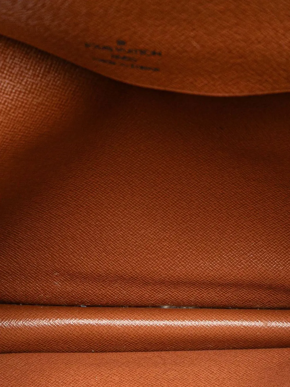 Pre-owned Louis Vuitton 1996 Monogram Pochette Rabat 23 Clutch Bag In Brown