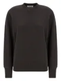 DARKPARK crew-neck cuffed-sleeve sweatshirt - Brown