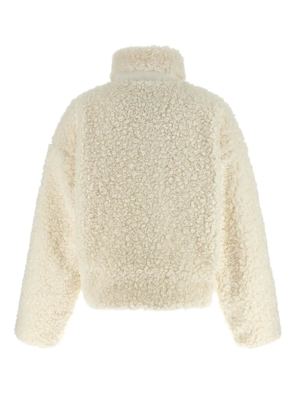 ENTIRE STUDIOS teddy-texture zip-front jacket | Leather Jackets | Image 2
