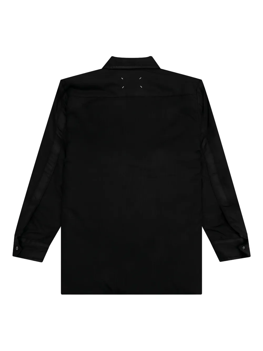 Maison Margiela Button-down overhemd met zak - Zwart