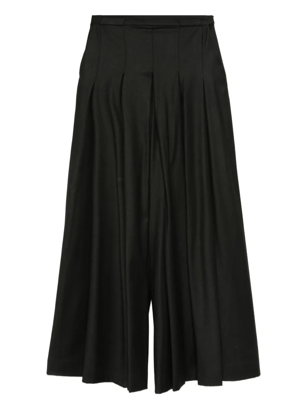CO.GO pleated pants | Black | Image 1