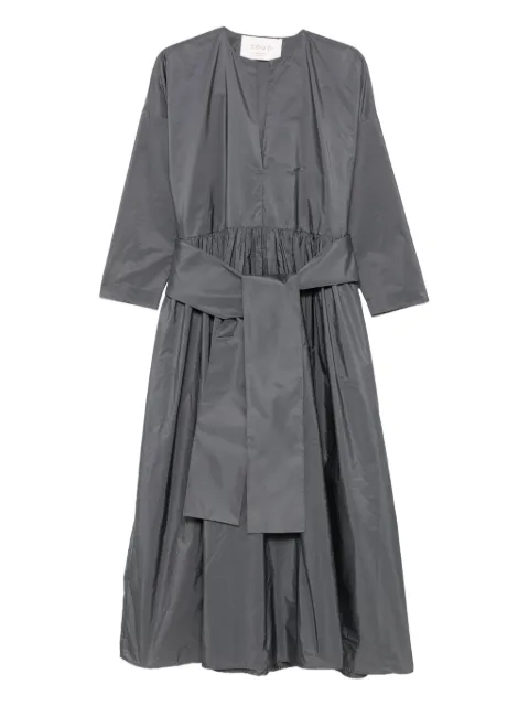 CO.GO belted gathered dress