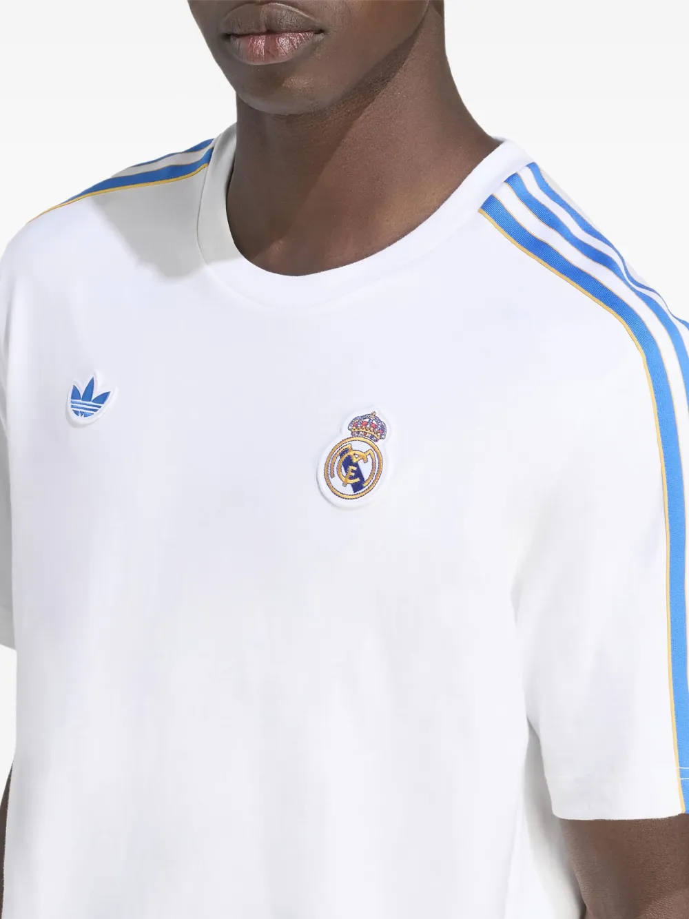 adidas x Real Madrid Terrace Icons T-shirt Wit