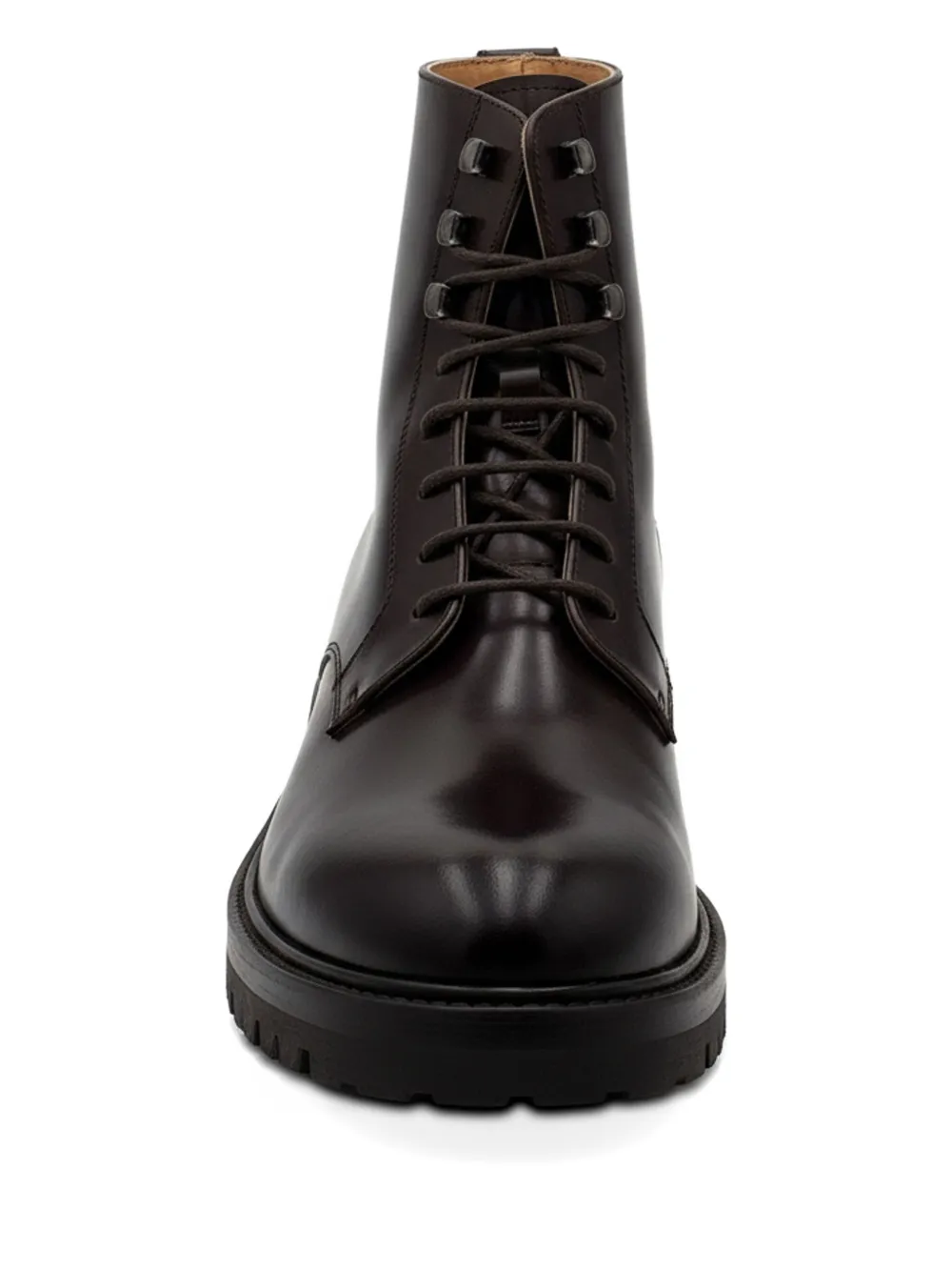 Brunello Cucinelli lace-up leather boots | Biker Boots | Image 2