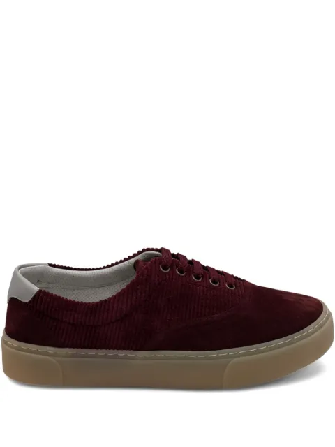 Brunello Cucinelli corduroy-suede sneakers