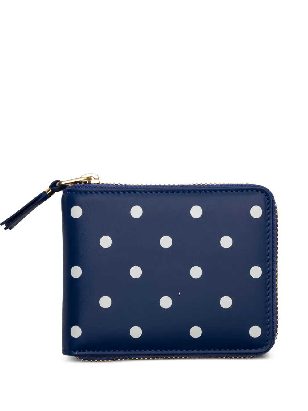 Comme Des Garçons Wallet polka-dot zip wallet | Blue | Image 1
