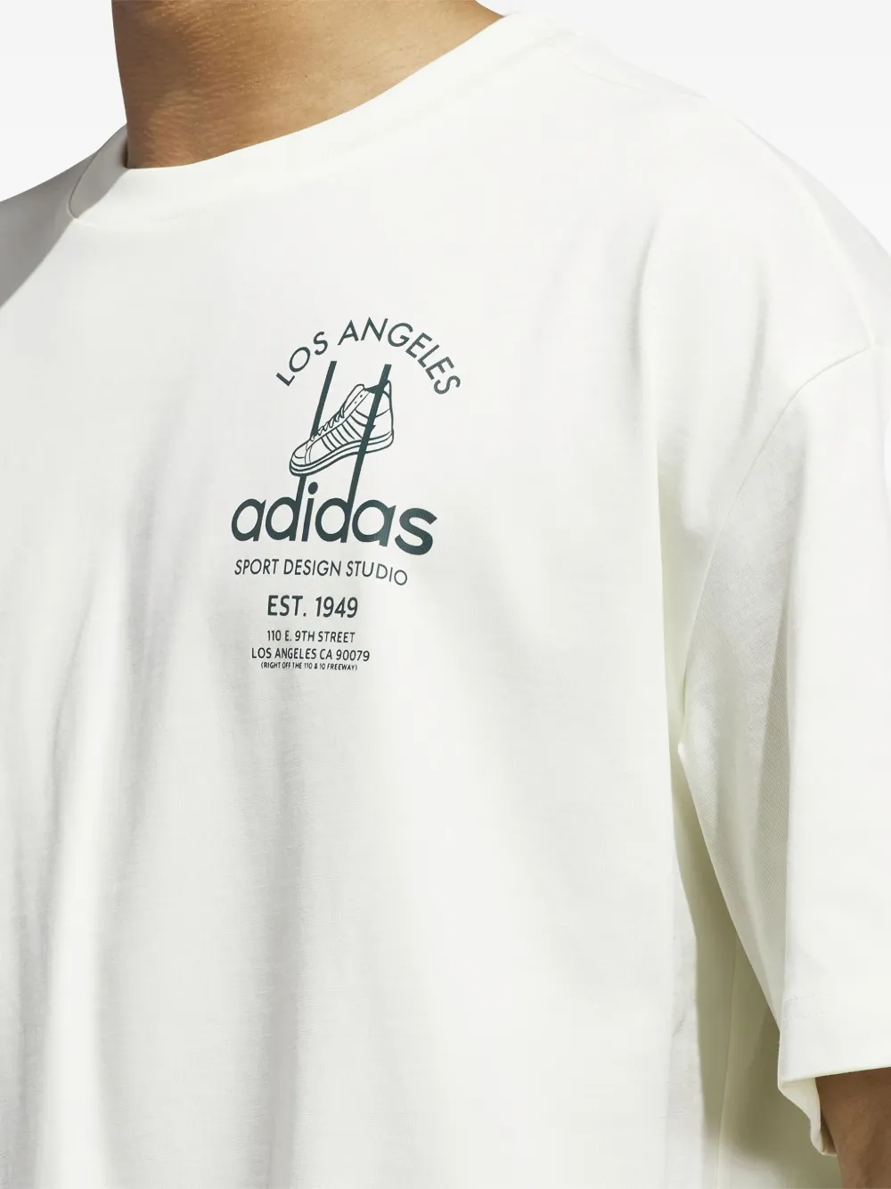 adidas Fastbrk T-shirt Wit